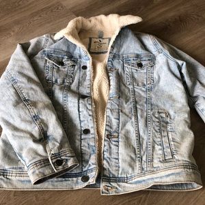 Abercrombie kids jean jacket